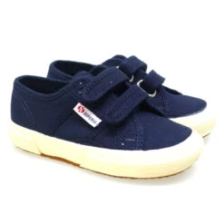 Zapatillas Lona Velcro Superga 2750-Jvel