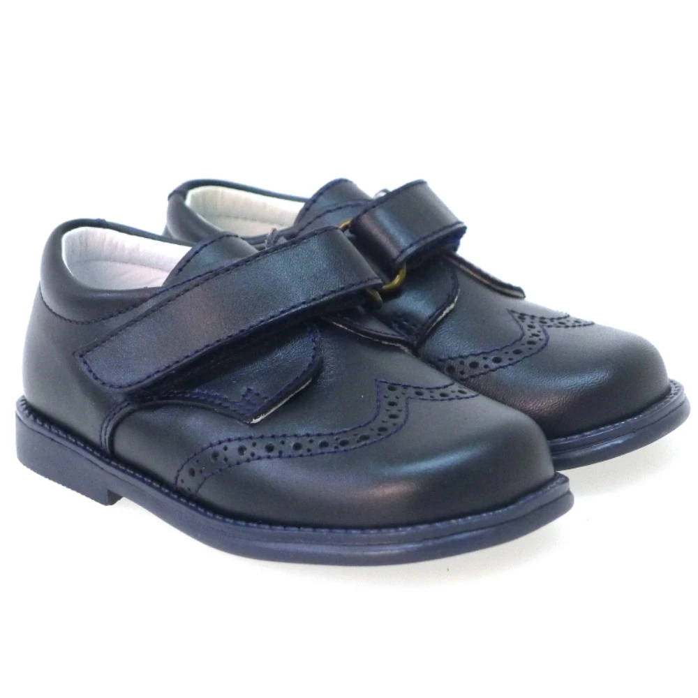 Zapato Velcro Uniforme Azul Marino - Imagen 2