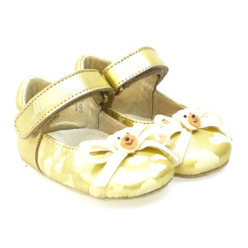 Merceditas Bebé Sin Suela Velcro Moschino 24582