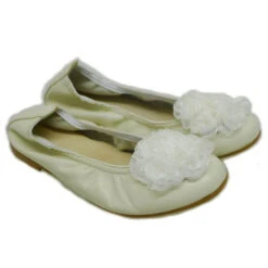 Bailarina Comunión Piel Coca Clarys 5032