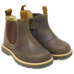 Bota Campera Marrón Cremallera Primigi Lauren