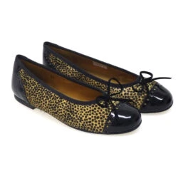 Bailarina Piel Pony Hebilla Clarys 5087