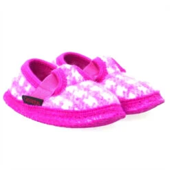 Zapatillas Casa Niña Lana Elástico Giesswein