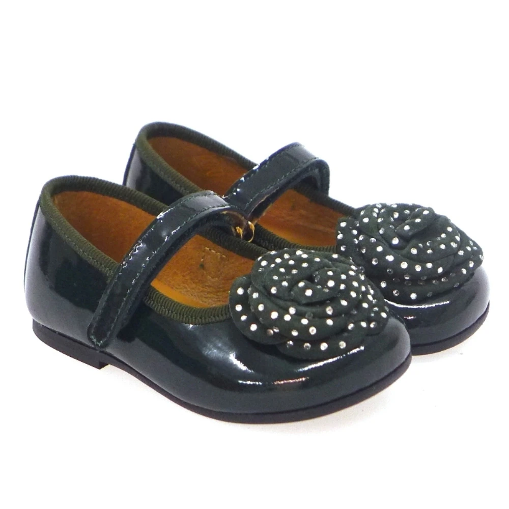 Merceditas Bebé Charol Coca Clarys 1022 - Imagen 4