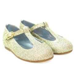 Merceditas Niña Tipo T Piel Vestir Clarys 5286