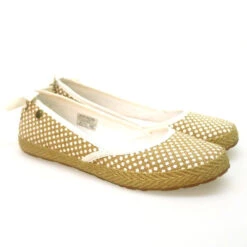 Bailarina Para Mujer De Cáñamo Blanco Y Camel Ugg Indah