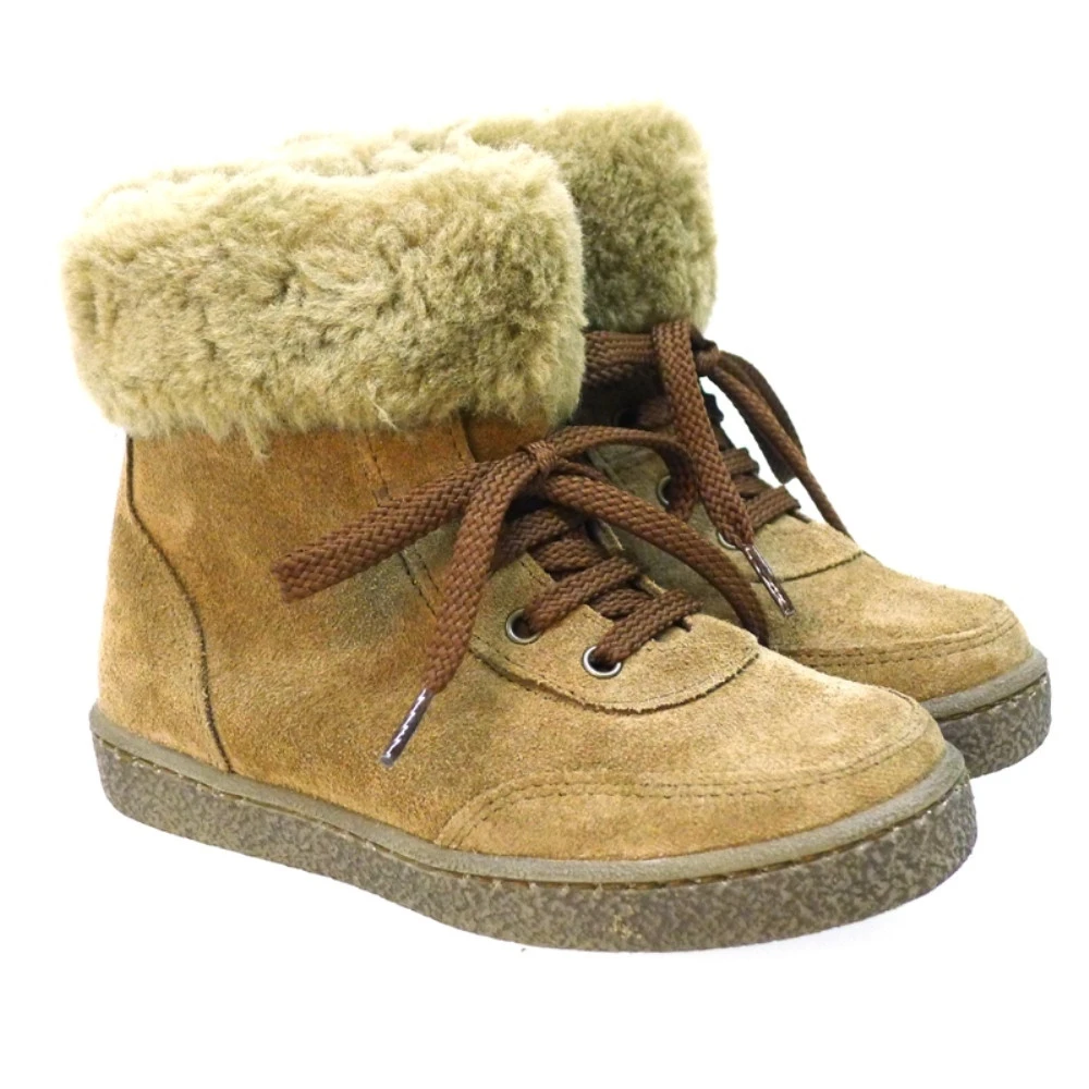 Botín Niña Cremallera Y Pelo Clarys 8644