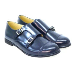 Zapato Comunión Piel Hebillas Clarys 5932