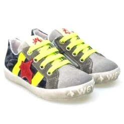 Zapato Deportivo Piel Niños Cordón Naturino Gary