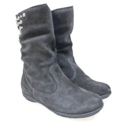 Bota Alta Niña Ante Eb 710