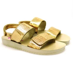 Naturino Sandalia Lentejuelas Niña Naturlno 6033 Oro Rosa