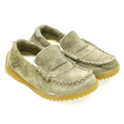 Mocasines Niño Ante Beig Elástico Naturino 4114