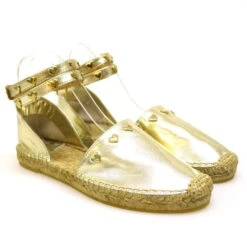 Alpargata De Cáñamo Plana Twin Set H568DC Oro