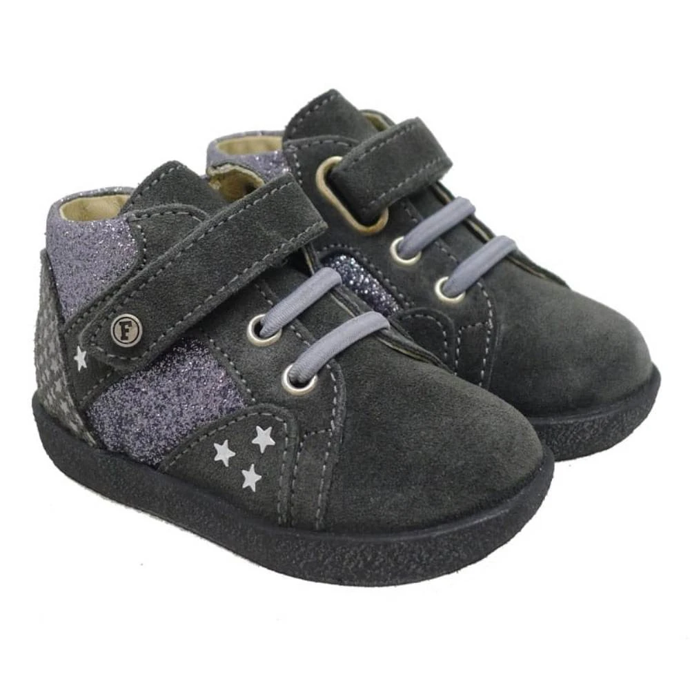 Bota Sport Velcro Naturino F-4182 Gris - Imagen 4