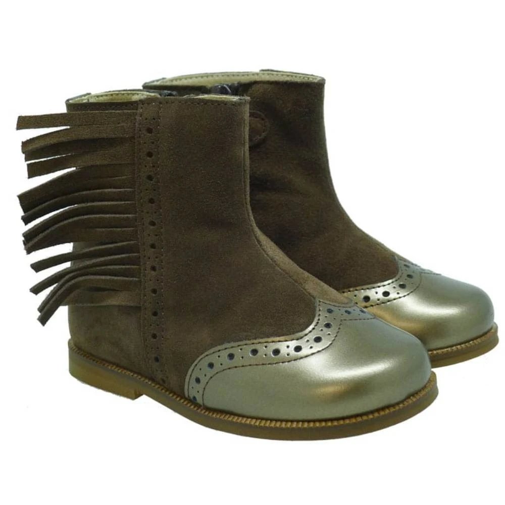 Botín Niña Fleco Clarys 1392 - Imagen 2