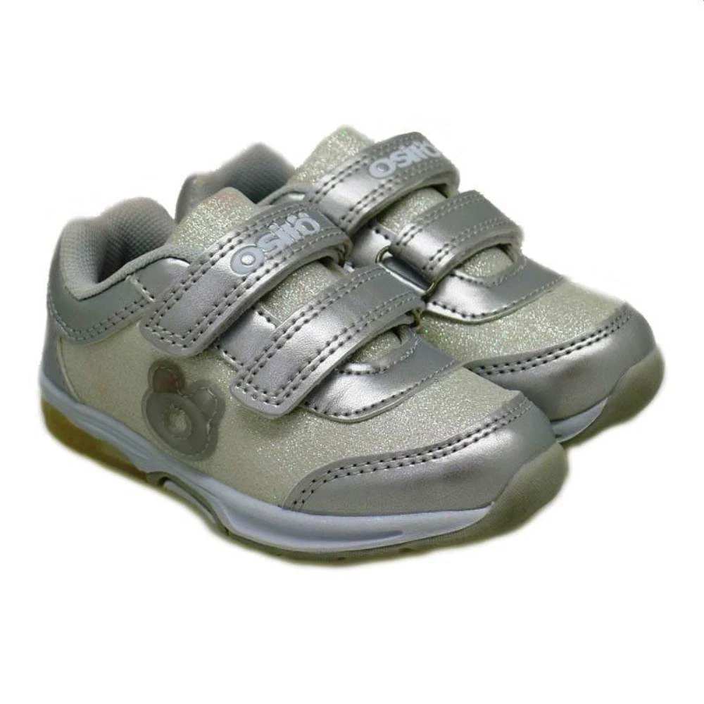 Zapatilla Con Luces Niña Conguitos GIS 13501 Plata - Imagen 6