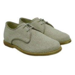 Blucher De Lino Niño Para Vestir Oca Loca 6094-10 Beig