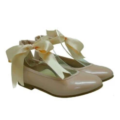 Bailarina Lace-up Charol Ceremonia Niña Carrile