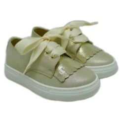 Zapato Deportivo Metalizado Cremallera Clarys 3839