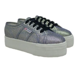 Zapatillas Metalizadas Plataforma Superga 2790-Lamew