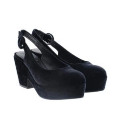 Zapato Salón Terciopelo Marisa Rey 64161