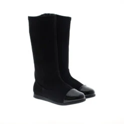 Bota Elástica Negra Niña Unisa Animo ST