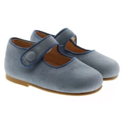 Merceditas Ceremonia Bebé Ante Velcro Carrile