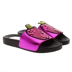 Sandalia Pala Niña Conguitos Fresa Lentejuelas IV5 52302 Fuxia