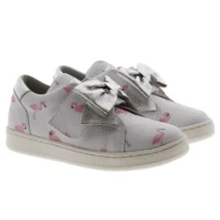 Zapatilla Flamencos Niña Clic CL-9042 Blanco-fuxia