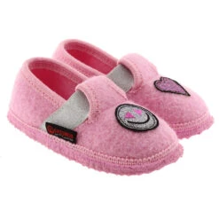 Zapatilla Casa Elásticos Giesswein Tutzing Rosa