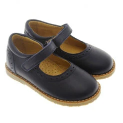 Merceditas Piel Velcro Niña Carrile