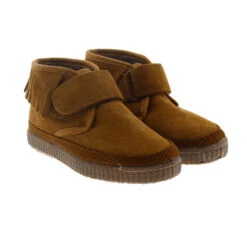 Botas Safari Piel Flecos Cienta 977065
