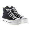 Bota Plataforma Algodón Converse Ctas Lift Hi