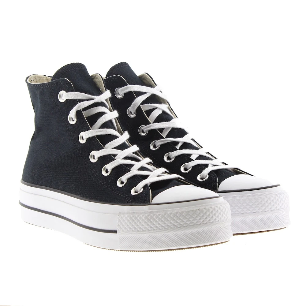 Bota Plataforma Algodón Converse Ctas Lift Hi - Imagen 6