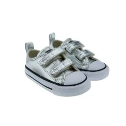 Zapatilla Niña Doble Velcro Metalizada Converse Ctas 2V Ox Met