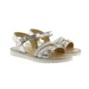 Sandalias Niña Metalizadas Tachas Clarys 6579