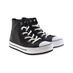 Botas Piel Plataforma Niña Converse Ctas Plataform