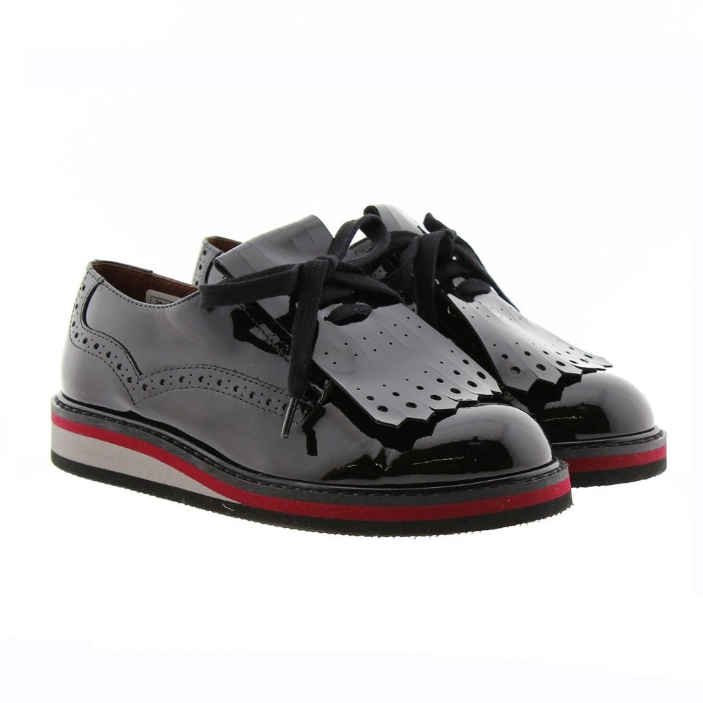 Bluchers Charol Lengüeta Fleco Clarys 3734 - Imagen 3