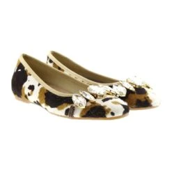 Bailarinas Piel Pony Estampadas Piedras Pedro Miralles 14528