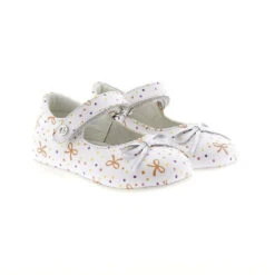 Merceditas Bebé Estampadas Lazos Velcro Naturino Ballet