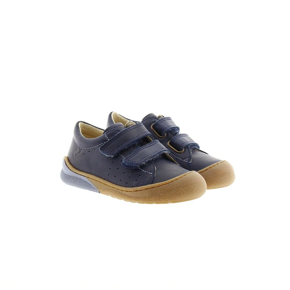 Zapato Piel Sport Velcros Puntera Reforzada Naturino Gabby Azul-marino - Imagen 2