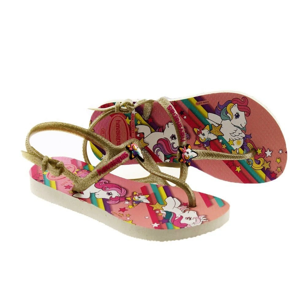 Chanclas Niña Tira Talón Estampado Rosa De Pony Havaianas 4144882 Slim My Little Pony - Imagen 6