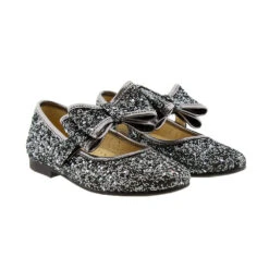Merceditas Niña Glitter Velcro Adorno Lazo Carrile 202947