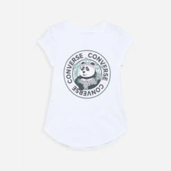 Camisetas Algodón Oso Panda Converse