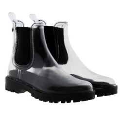 Botín Agua Transparente Cristal Mujer Igor W10219