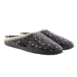 Zapatilla Destalonada Lana Animal Print Giesswein Neuschonau