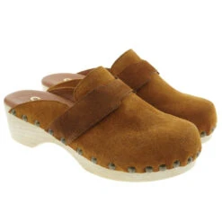 Zueco Madera Piel Tiziana Zueco-05P