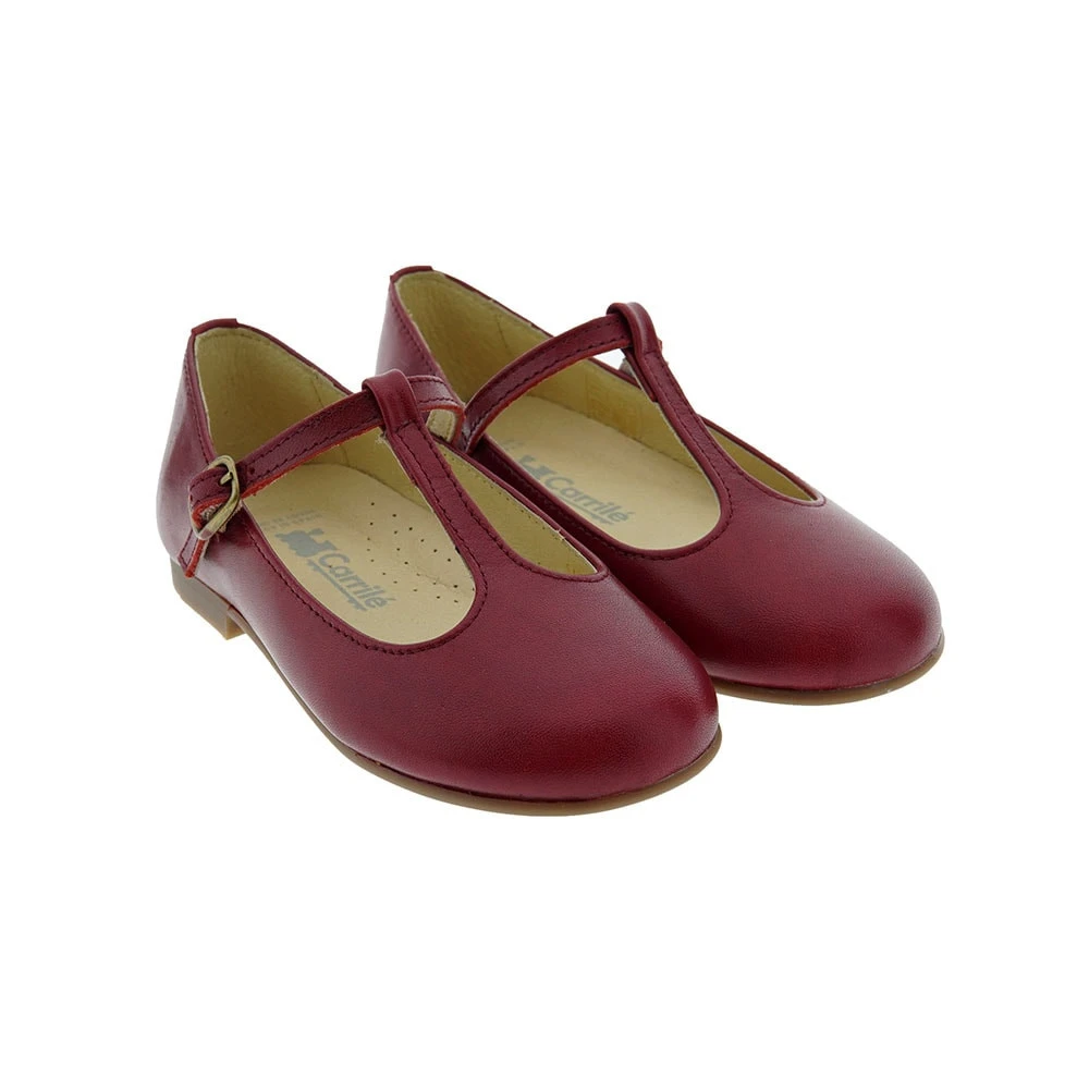 Merceditas Piel Tipo T Hebilla Carrile 212604 - Imagen 6