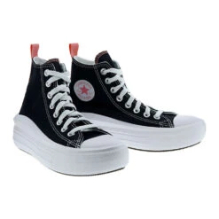 Bota Algodón Plataforma Relieve Converse Ctas Move Hi K