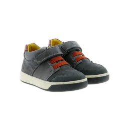 Bota Sport Piel Niño Cordón Elástico Garvalin 211655